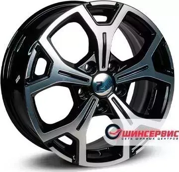 Диск автомобильный RPLC-Wheels To249 R16 / 6.5J PCD 5x114.30 ET 40.00 ЦО 60.10