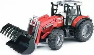 Трактор Bruder Massey Ferguson 7480 с погрузчиком 02-042