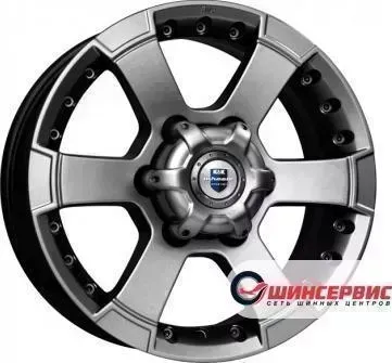 Диск автомобильный КиК M56 R16 / 7.0J PCD 6x139.7 ET 38.00 ЦО 67.10