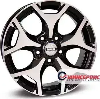 Диск автомобильный NEO 653 R16 / 6.5J PCD 5x110.00 ET 51.00 ЦО 67.10