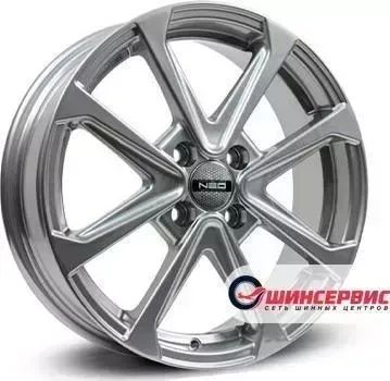 Диск автомобильный NEO 667 R16 / 6.0J PCD 4x100.00 ET 45.00 ЦО 60.10