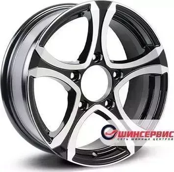 Диск автомобильный Venti 1610 R16 / 6.5J PCD 5x139.70 ET 40.00 ЦО 98.10