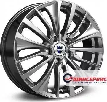 Диск автомобильный КиК Flanker R17 / 6.5J PCD 5x110 ET 39.00 ЦО 65.10
