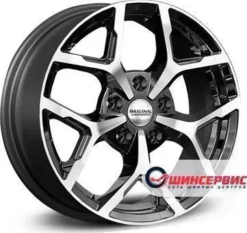 Диск автомобильный Скад KL-368 R16 / 6.5J PCD 5x114.3 ET 45.00 ЦО 67.10