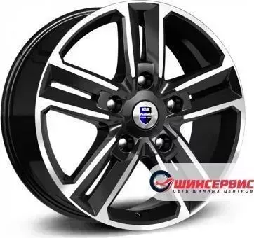 Диск автомобильный КиК Backfire R18 / 8.0J PCD 5x127 ET 45.00 ЦО 71.60