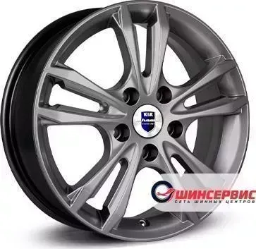 Диск автомобильный КиК Samara R16 / 6.0J PCD 4x114.3 ET 40.00 ЦО 67.10