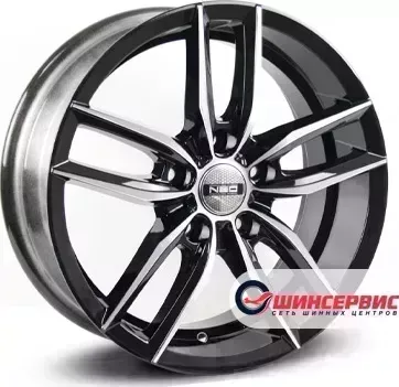 Диск автомобильный NEO V08-1665 R16 / 6.5J PCD 5x112 ET 38.00 ЦО 57.10