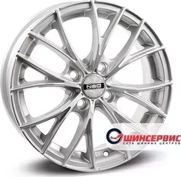 Диск автомобильный NEO 573 R15 / 6.0J PCD 4x100 ET 45.00 ЦО 60.10