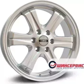 Диск автомобильный NEO 722 R17 / 7.0J PCD 6x139.70 ET 38.00 ЦО 100.10