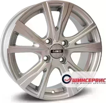 Диск автомобильный NEO 574 R15 / 6.0J PCD 4x100 ET 45.00 ЦО 60.10