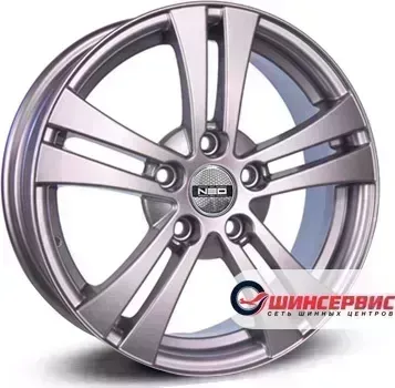Диск автомобильный NEO 540 R15 / 6.0J PCD 5x100 ET 40.00 ЦО 57.10