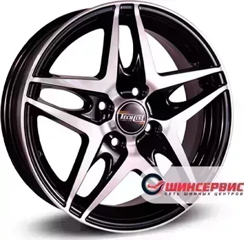 Диск автомобильный Tech Line 530 R15 / 6.0J PCD 4x98 ET 35.00 ЦО 58.60
