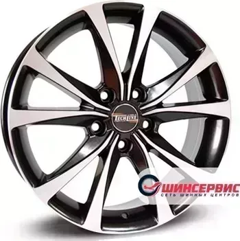 Диск автомобильный Tech Line 734 R17 / 6.5J PCD 5x114.3 ET 50.00 ЦО 64.10