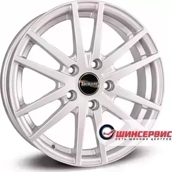 Диск автомобильный Tech Line 535 R15 / 6.0J PCD 4x100 ET 45.00 ЦО 67.10