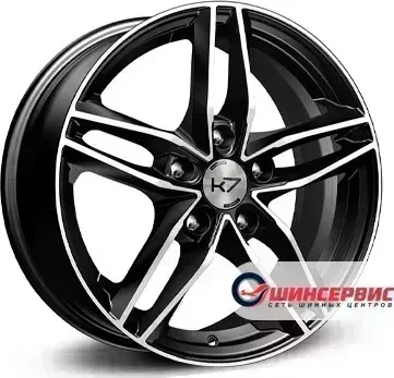 Диск автомобильный K7 K-108 R16 / 6.5J PCD 5x114.3 ET 50.00 ЦО 67.10