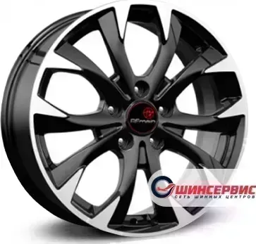 Диск автомобильный Remain Jetta R152 R17 / 7.0J PCD 5x112 ET 54.00 ЦО 57.10
