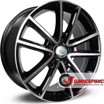 Диск автомобильный N2O Y9100 R17 / 7.5J PCD 5x114.3 ET 45.00 ЦО 60.10
