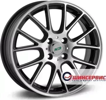 Диск автомобильный N2O Y178 R16 / 6.0J PCD 4x100 ET 48.00 ЦО 54.10