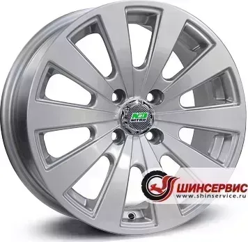 Диск автомобильный N2O Y252 R16 / 6.0J PCD 4x100 ET 41.00 ЦО 60.10