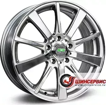 Диск автомобильный N2O Y3120 R15 / 6.0J PCD 5x100 ET 40.00 ЦО 57.10