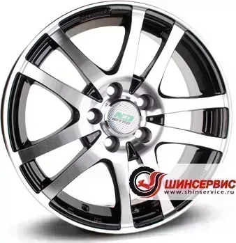 Диск автомобильный N2O Y450 R15 / 6.0J PCD 5x114.3 ET 40.00 ЦО 73.10