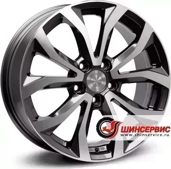 Диск автомобильный RPLC Au71 R17 / 8.0J PCD 5x112 ET 39.00 ЦО 66.50