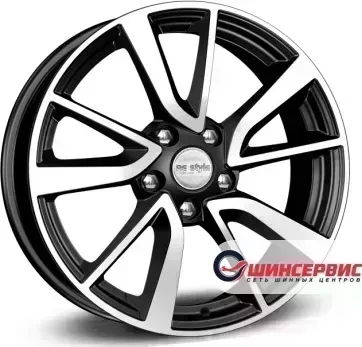 Диск автомобильный КиК ZV Octavia KC699 ZV R17 / 7.0J PCD 5x112 ET 49.00 ЦО 57.10