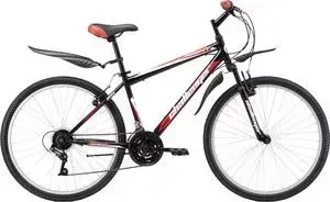 Велосипед CHALLENGER Agent 26 черно-красный 18"