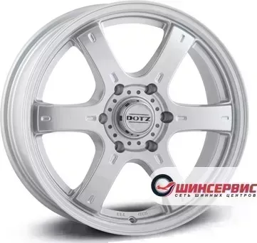 Диск автомобильный Dotz Crunch si si R18 / 8.0J PCD 6x139.7 ET 20.00 ЦО 106.10