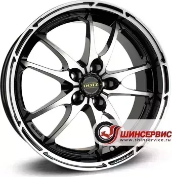 Диск автомобильный Dotz Tupac R19 / 8.5J PCD 5x112 ET 35.00 ЦО 70.10
