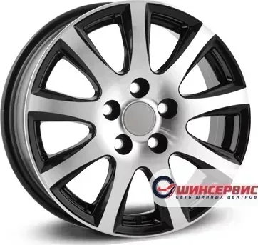 Диск автомобильный RPLC To15 R16 / 6.5J PCD 5x114.3 ET 40.00 ЦО 60.10