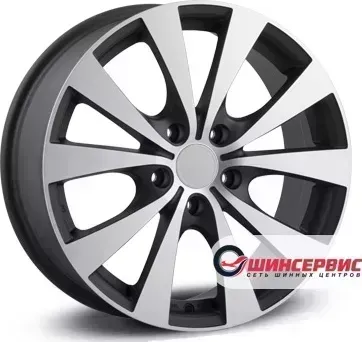 Диск автомобильный RPLC To75 R17 / 7.0J PCD 5x114.3 ET 39.00 ЦО 60.10