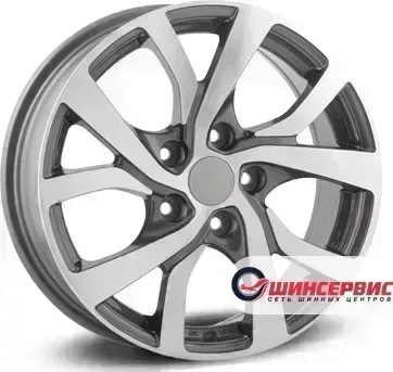 Диск автомобильный RPLC Mi32 R16 / 6.5J PCD 5x114.3 ET 38.00 ЦО 67.10