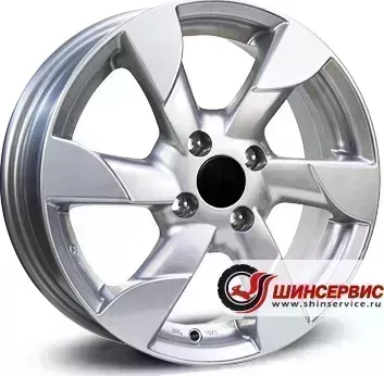 Диск автомобильный RPLC Ni17 R15 / 5.5J PCD 4x100 ET 45.00 ЦО 60.10