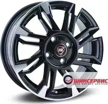 Диск автомобильный NZ F-8 R16 / 6.5J PCD 4x100 ET 48.00 ЦО 73.10