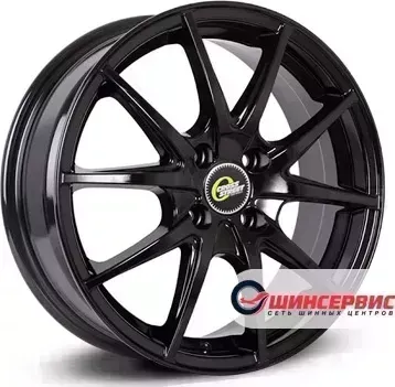 Диск автомобильный Cross Street CR-17 R15 / 6.0J PCD 4x100.00 ET 43.00 ЦО 60.10