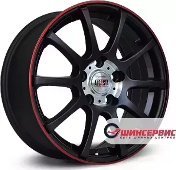 Диск автомобильный Alcasta M17 R16 / 6.5J PCD 5x112 ET 33.00 ЦО 57.10