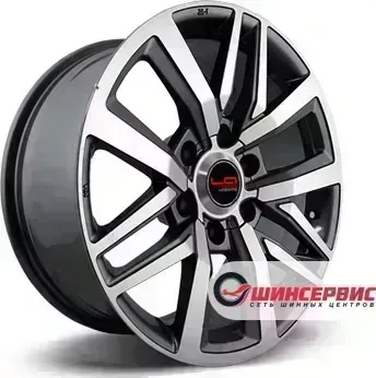 Диск автомобильный Legeartis Optima TY238 R17 / 7.5J PCD 6x139.7 ET 30.00 ЦО 106.10