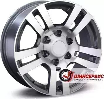 Диск автомобильный Legeartis Optima TY61 R17 / 7.5J PCD 6x139.7 ET 25.00 ЦО 106.30
