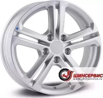 Диск автомобильный Legeartis Optima A74 R16 / 6.5J PCD 5x112 ET 33.00 ЦО 57.10
