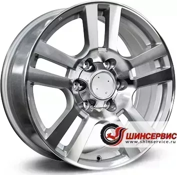 Диск автомобильный Legeartis Optima TY61 R17 / 7.5J PCD 6x139.7 ET 25.00 ЦО 106.30