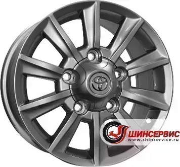 Диск автомобильный Legeartis Optima TY43 R17 / 8.0J PCD 5x150 ET 60.00 ЦО 110.10