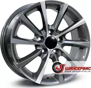 Диск автомобильный Legeartis Optima VW17 R16 / 7.0J PCD 5x112 ET 45.00 ЦО 57.10