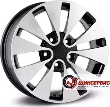 Диск автомобильный Legeartis Optima Ki65 R16 / 6.5J PCD 5x114.3 ET 45.00 ЦО 67.10