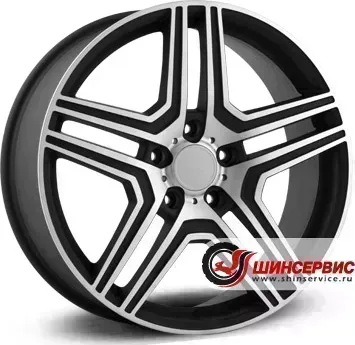 Диск автомобильный Legeartis Optima MB67 R17 / 7.5J PCD 5x112 ET 47.00 ЦО 66.60