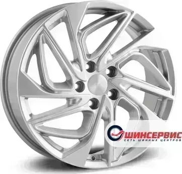 Диск автомобильный КиК ZV Koleos KC883 ZV R18 / 7.0J PCD 5x114.3 ET 35.00 ЦО 66.10