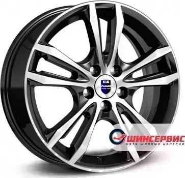 Диск автомобильный КиК Samara R16 / 6.0J PCD 4x100 ET 40.00 ЦО 67.10