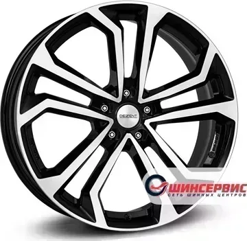 Диск автомобильный Dezent TA dark TA R18 / 7.0J PCD 5x112 ET 22.00 ЦО 66.60