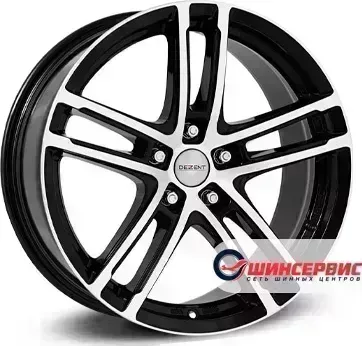 Диск автомобильный Dezent TZ dark TZ R18 / 7.5J PCD 5x108 ET 50.50 ЦО 63.40