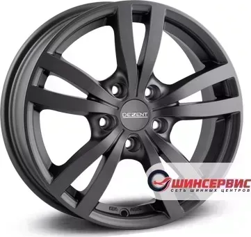 Диск автомобильный Dezent TC graphite TC R17 / 7.0J PCD 5x112 ET 49.00 ЦО 57.10